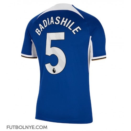 Camiseta Chelsea Benoit Badiashile #5 Primera Equipación 2023-24 manga corta